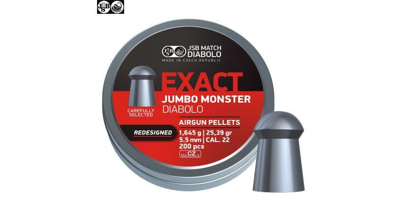 Exact Jumbo Monster 5,52 mm Redesigned  25,39 Grain - 1,645 Gram / 200 stuks-875-a
